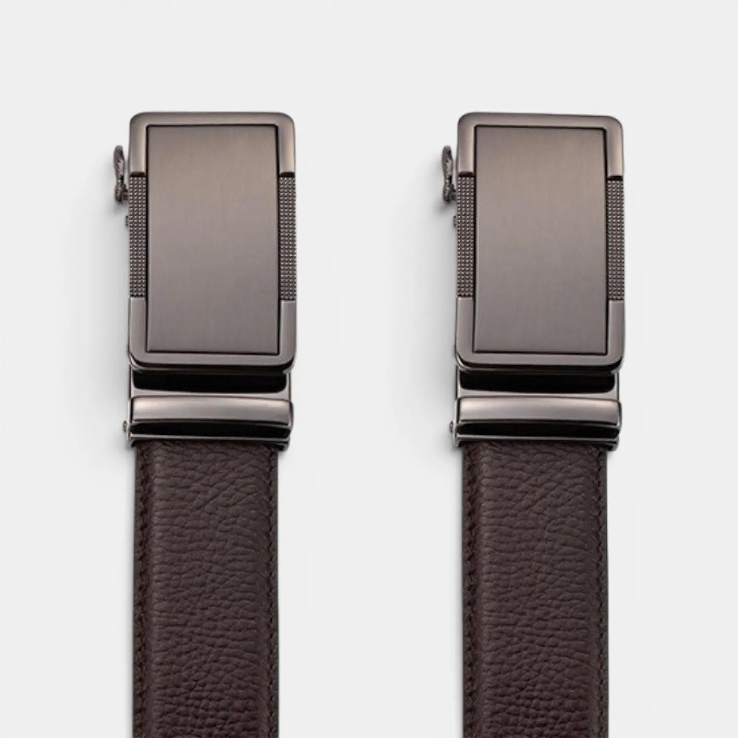 Ceinture Cuir Pleine Fleur Homme Boucle Automatique | Vantrel La Maison de la Ceinture
