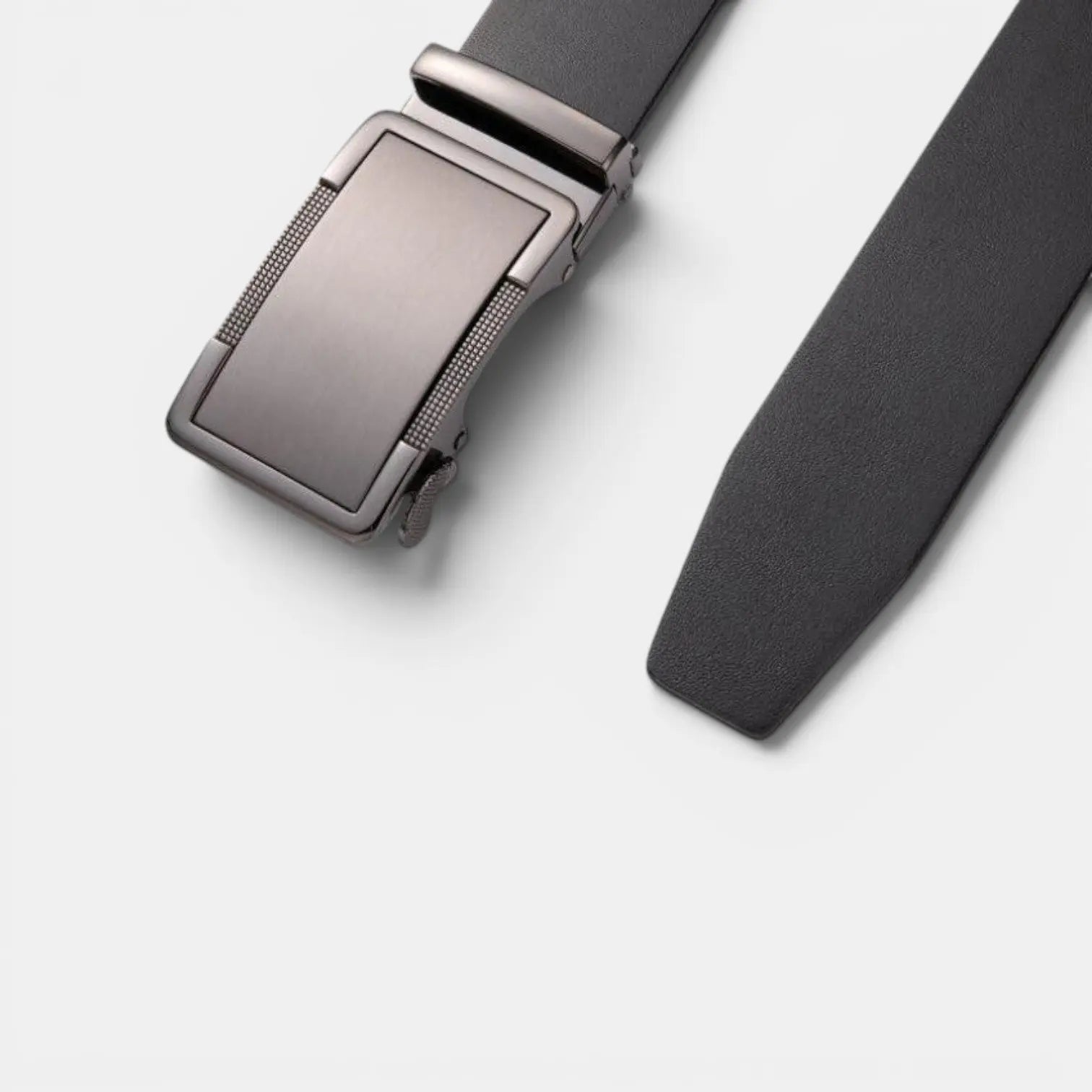 Ceinture Cuir Pleine Fleur Homme Boucle Automatique | Vantrel La Maison de la Ceinture