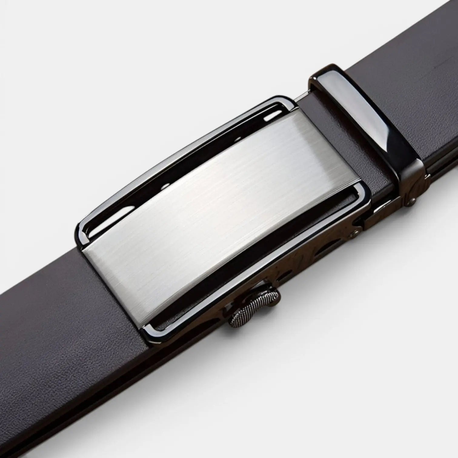 Ceinture Cuir Pleine Fleur Boucle Automatique Homme | Lucvox La Maison de la Ceinture