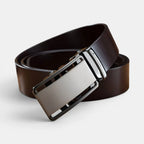Ceinture Cuir Pleine Fleur Boucle Automatique Homme | Lucvox La Maison de la Ceinture