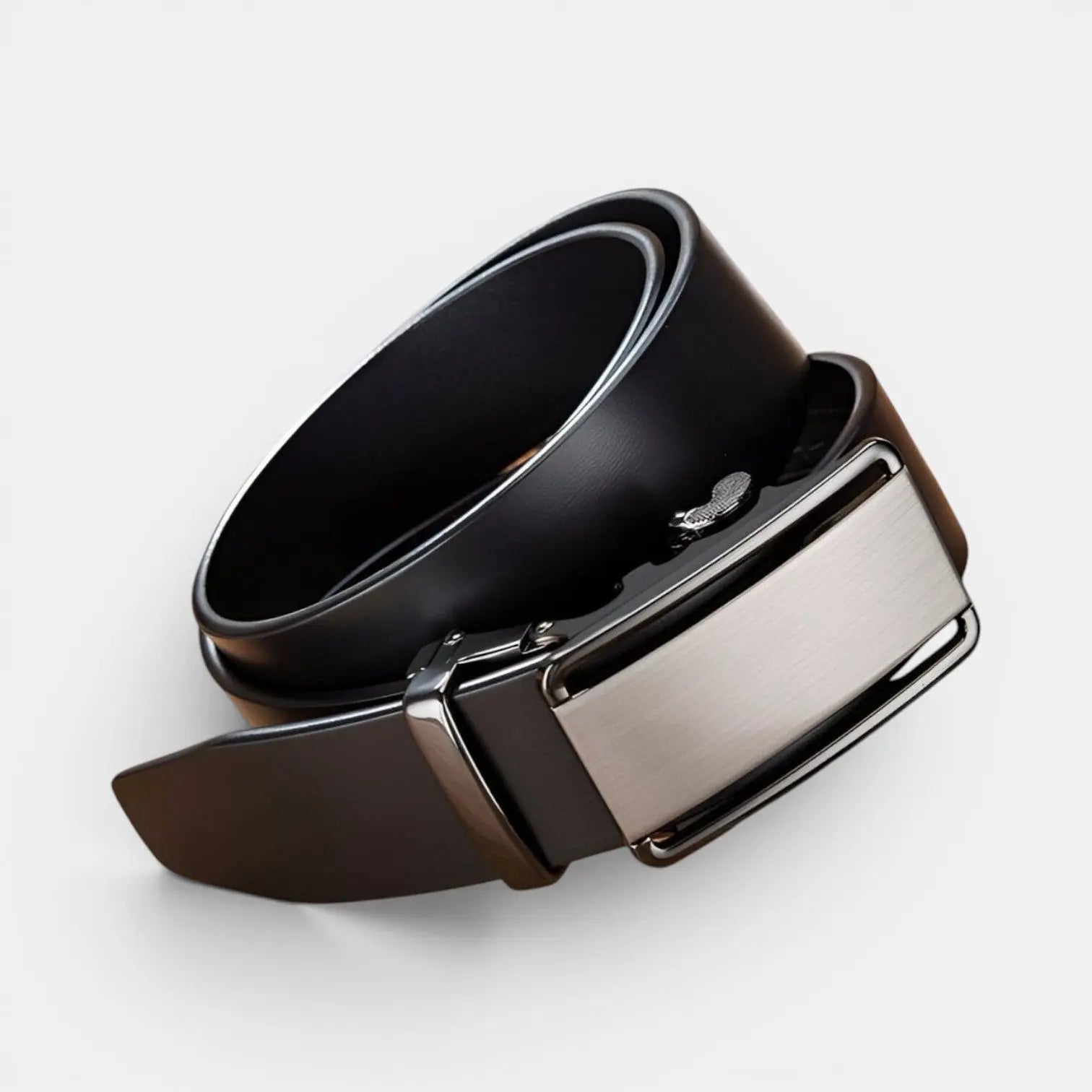 Ceinture Cuir Pleine Fleur Boucle Automatique Homme | Lucvox La Maison de la Ceinture