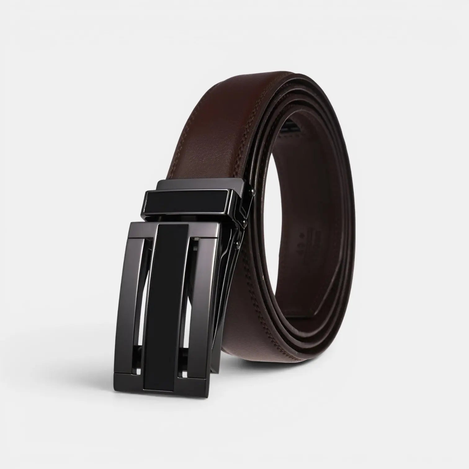 Ceinture Formelle Cuir Lisse Boucle Automatique Homme | Colvax La Maison de la Ceinture
