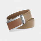 Ceinture Cuir Homme Costume Boucle Automatique Argentée | Veltax La Maison de la Ceinture