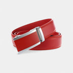 Ceinture Cuir Homme Costume Boucle Automatique Argentée | Veltax La Maison de la Ceinture