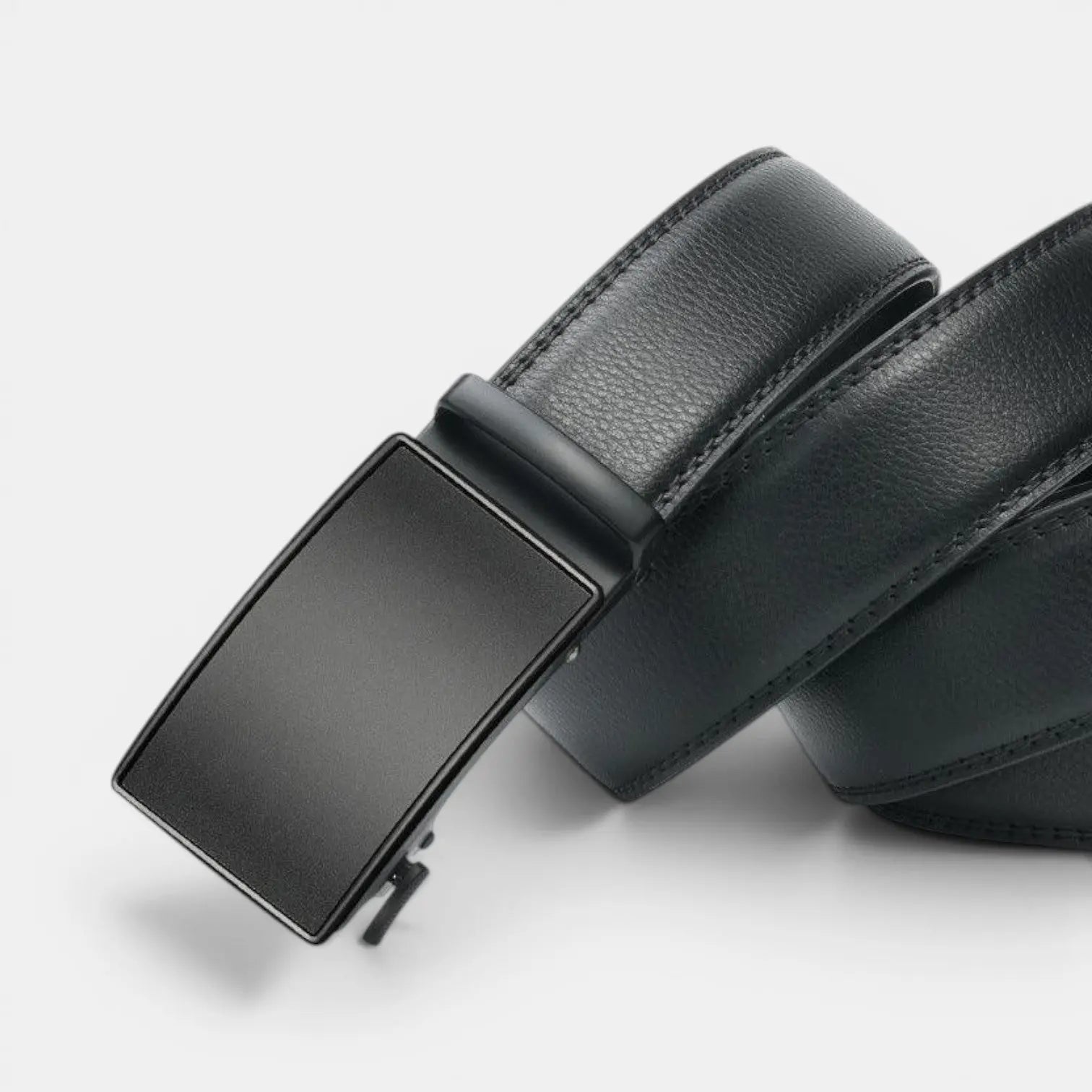 Ceinture Formelle Cuir Lisse Boucle Automatique Homme | Birvox La Maison de la Ceinture