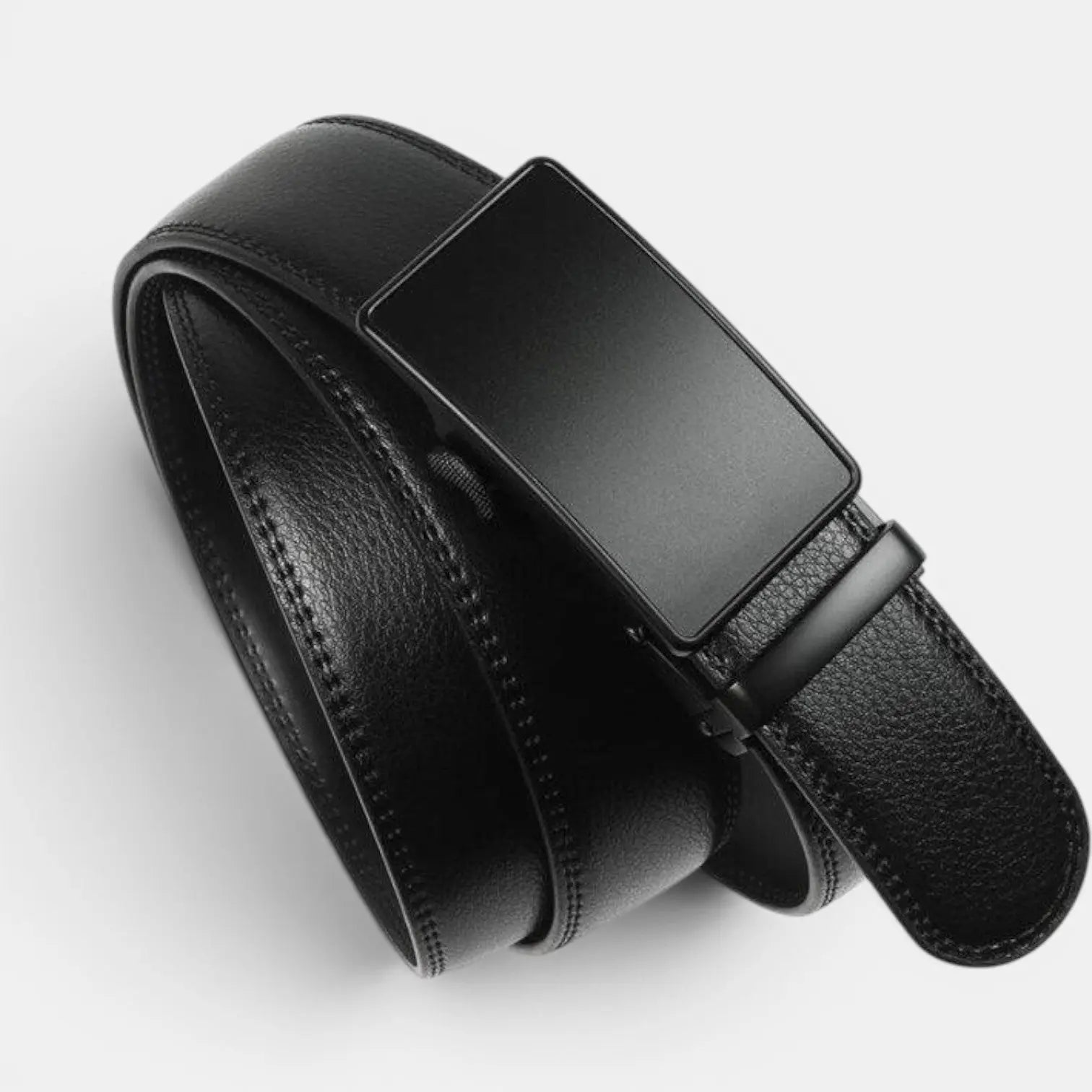 Ceinture Formelle Cuir Lisse Boucle Automatique Homme | Birvox La Maison de la Ceinture