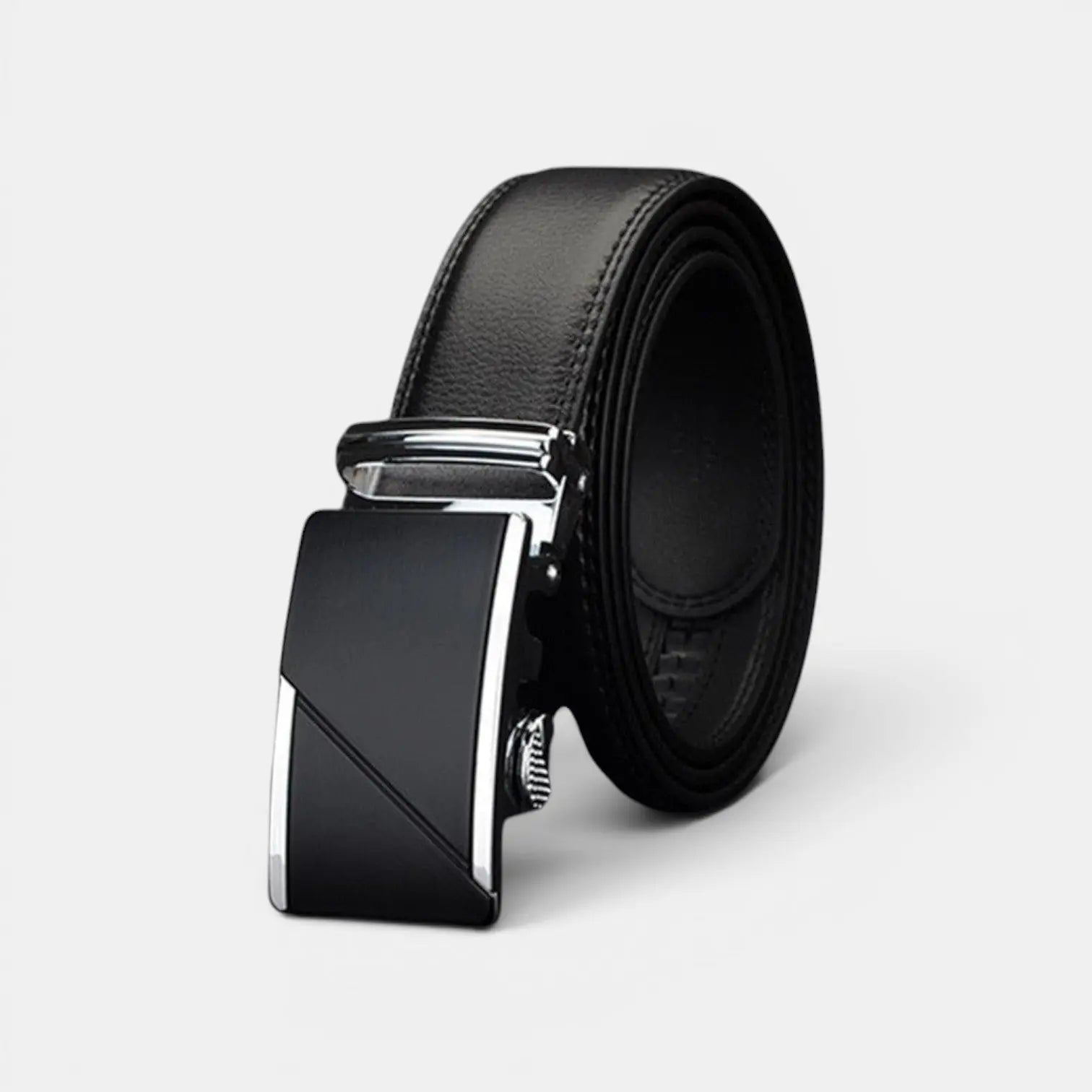 Ceinture Cuir Formelle Homme Boucle Automatique Noire | Noblix La Maison de la Ceinture