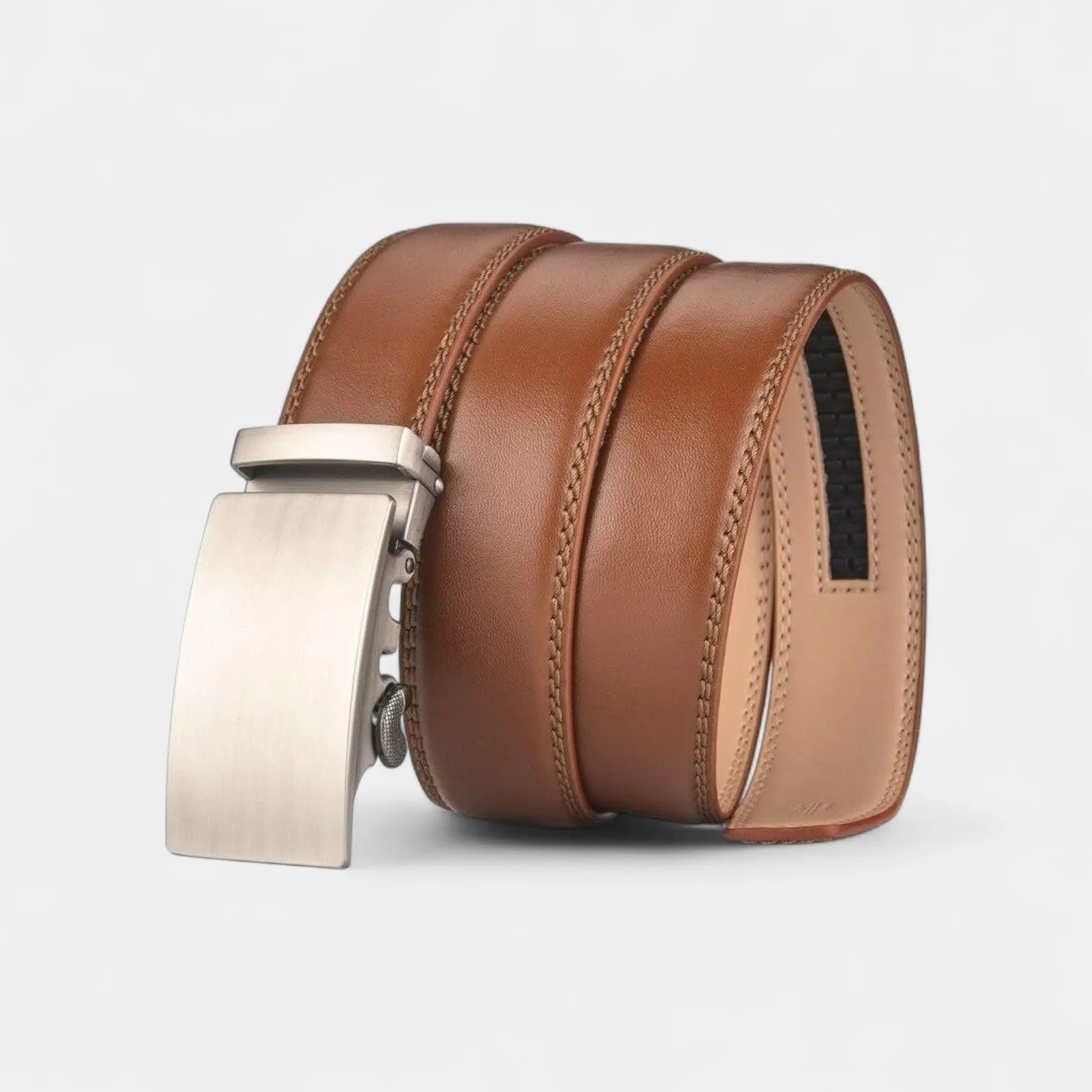Ceinture Cuir Formelle Boucle Automatique Homme Costume | Cortav La Maison de la Ceinture