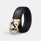 Ceinture Formelle Cuir Texturé Homme Boucle Automatique | Golvax La Maison de la Ceinture