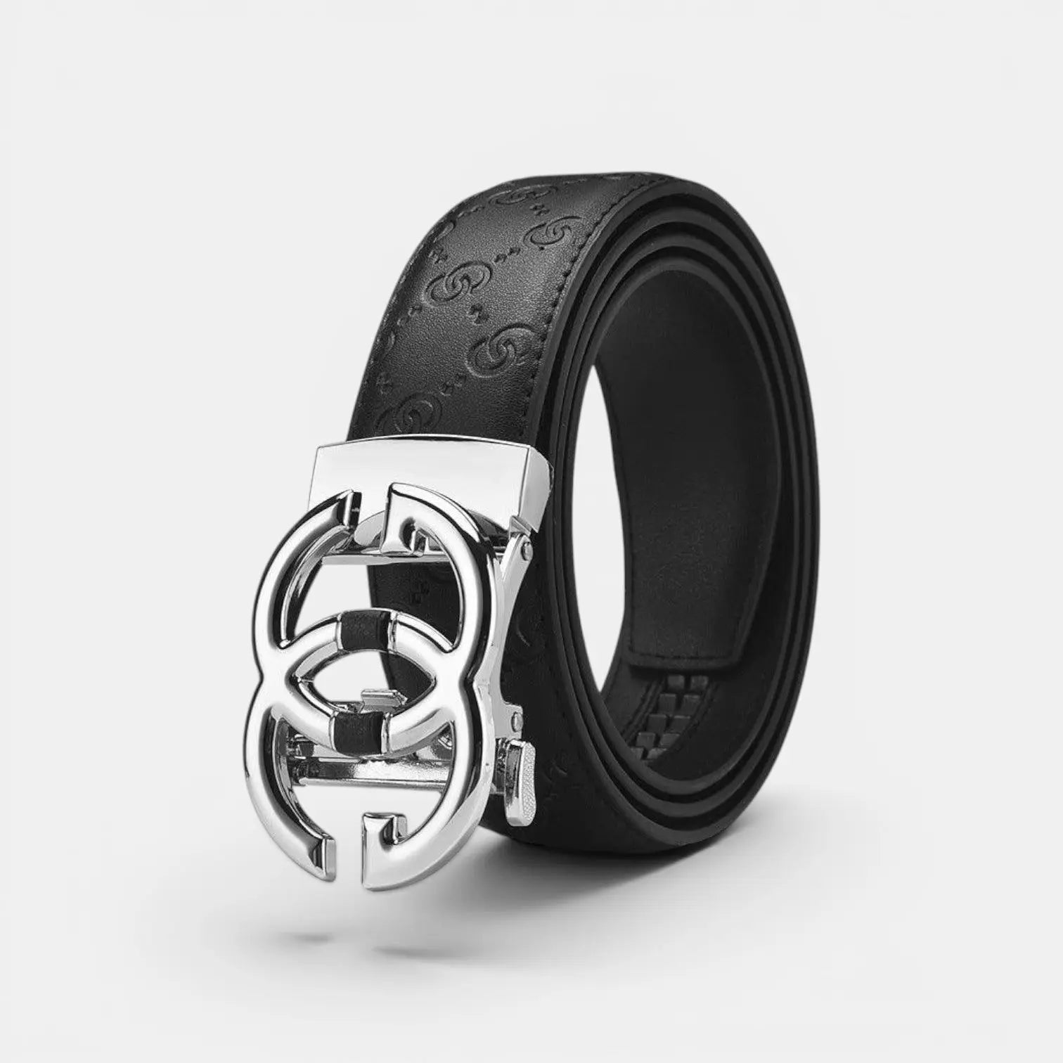 Ceinture Formelle Cuir Texturé Homme Boucle Automatique | Golvax La Maison de la Ceinture