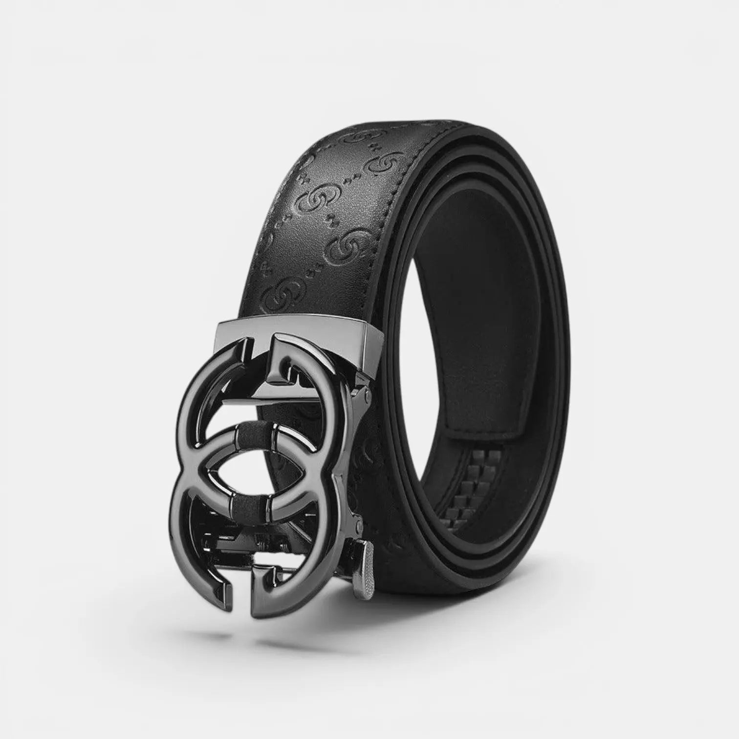 Ceinture Formelle Cuir Texturé Homme Boucle Automatique | Golvax La Maison de la Ceinture