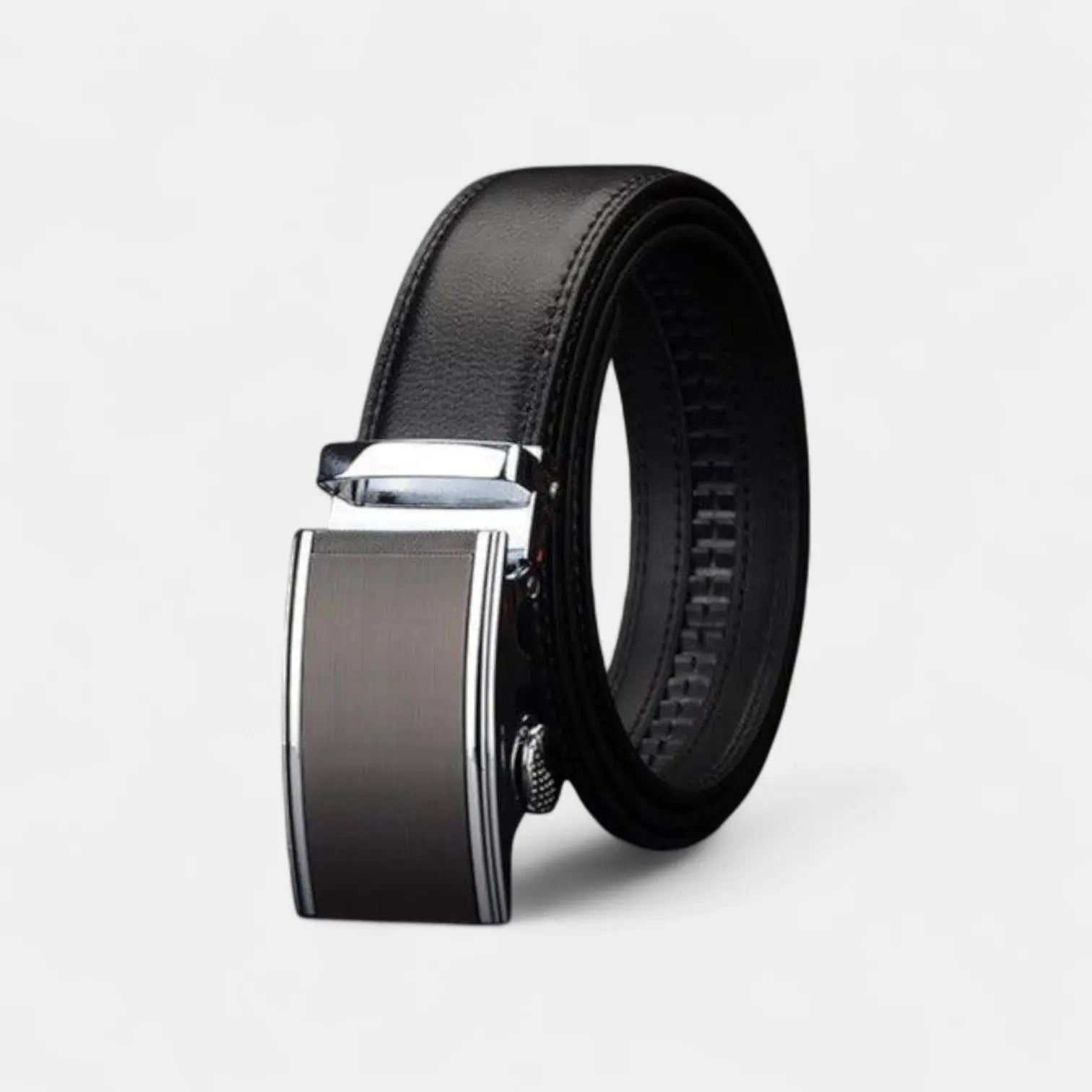 Ceinture Formelle Cuir Boucle Automatique Homme Noire | Nolvex La Maison de la Ceinture
