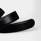 Ceinture Formelle Cuir Boucle Automatique Homme Noire | Nolvex La Maison de la Ceinture
