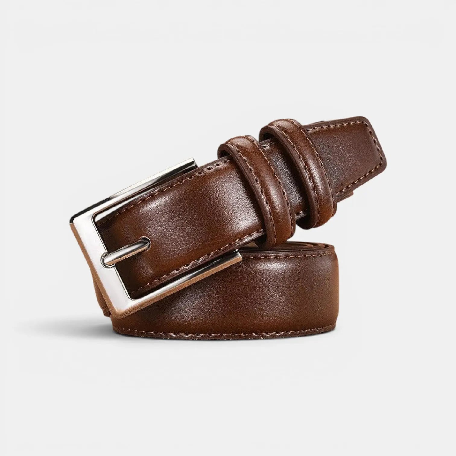 Ceinture Cuir Homme Costume Ardillon Argentée Formelle | Bluvex La Maison de la Ceinture