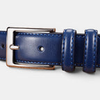 Ceinture Cuir Homme Costume Ardillon Argentée Formelle | Bluvex La Maison de la Ceinture