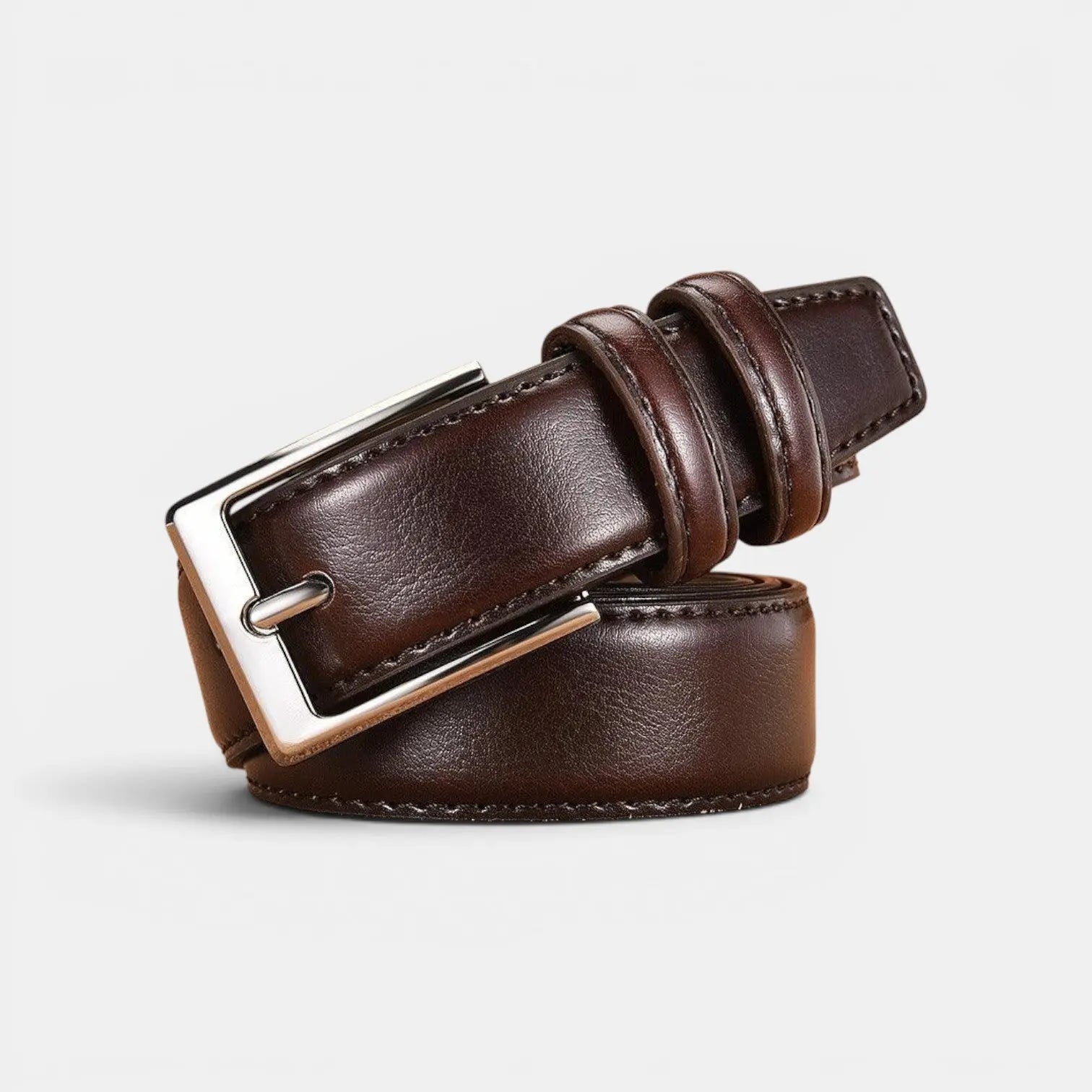 Ceinture Cuir Homme Costume Ardillon Argentée Formelle | Bluvex La Maison de la Ceinture
