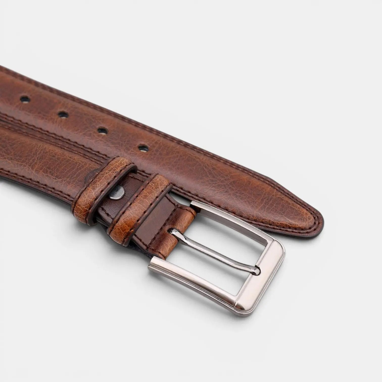 Ceinture Cuir Vieilli Formelle Homme Boucle Ardillon | Vielo La Maison de la Ceinture