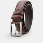 Ceinture Cuir Vieilli Formelle Homme Boucle Ardillon | Vielo La Maison de la Ceinture