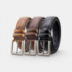 Ceinture Cuir Vieilli Formelle Homme Boucle Ardillon | Vielo La Maison de la Ceinture