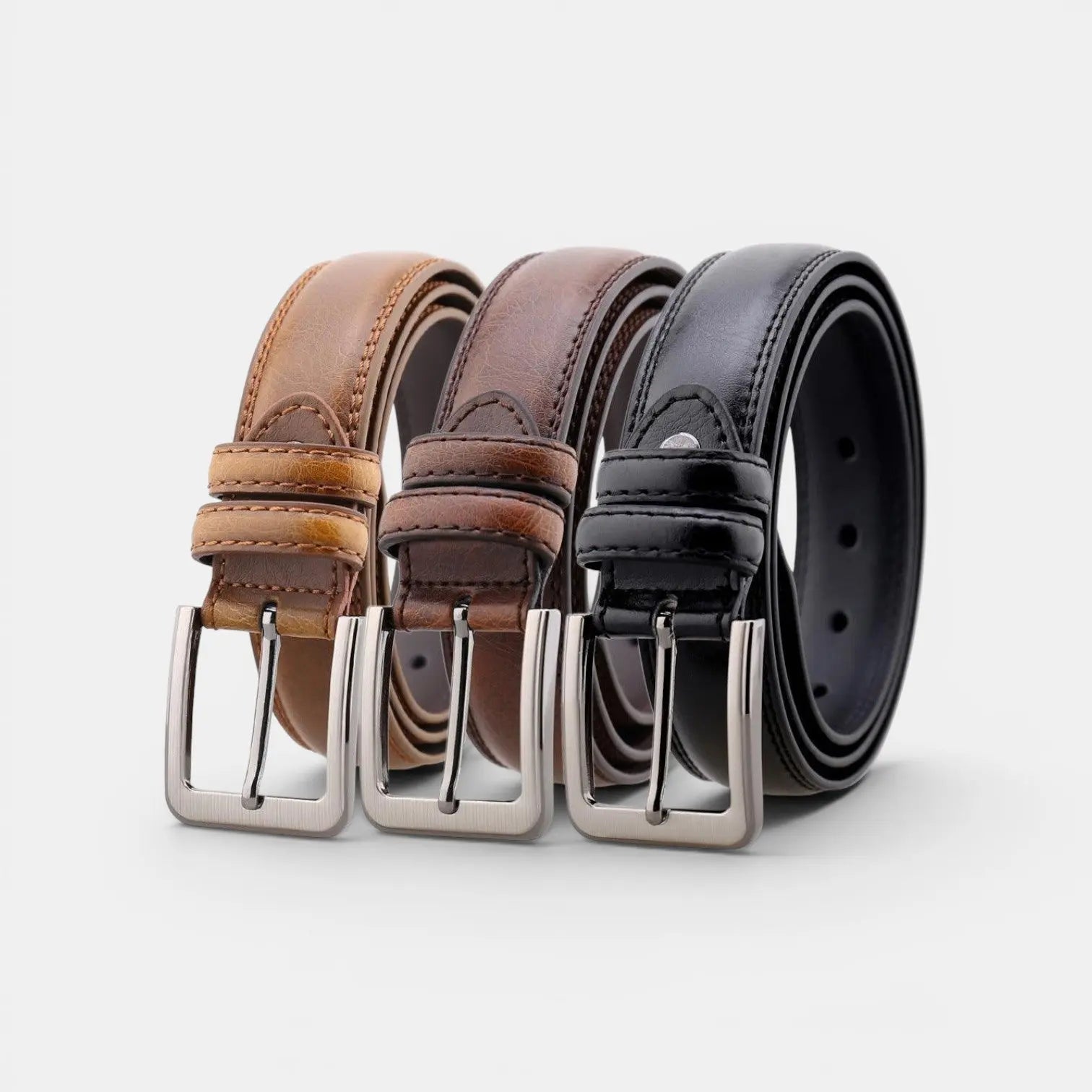 Ceinture Cuir Vieilli Formelle Homme Boucle Ardillon | Vielo La Maison de la Ceinture