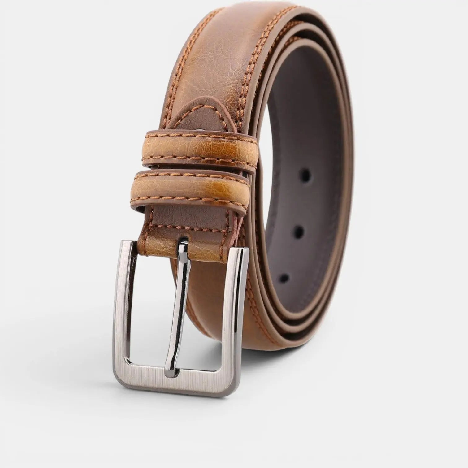 Ceinture Cuir Vieilli Formelle Homme Boucle Ardillon | Vielo La Maison de la Ceinture