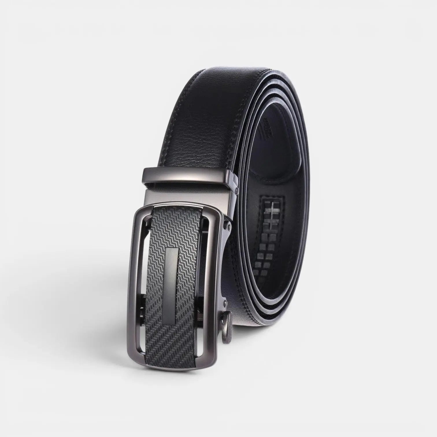 Ceinture Cuir Homme Costume Boucle Automatique Texturée | Kolvex La Maison de la Ceinture
