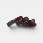 Ceinture Cuir Homme Boucle Automatique Marron | Vorkaën