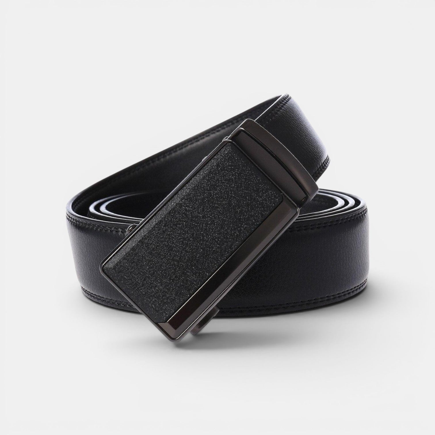 Ceinture Cuir Homme Boucle Automatique Marron | Vorkaën
