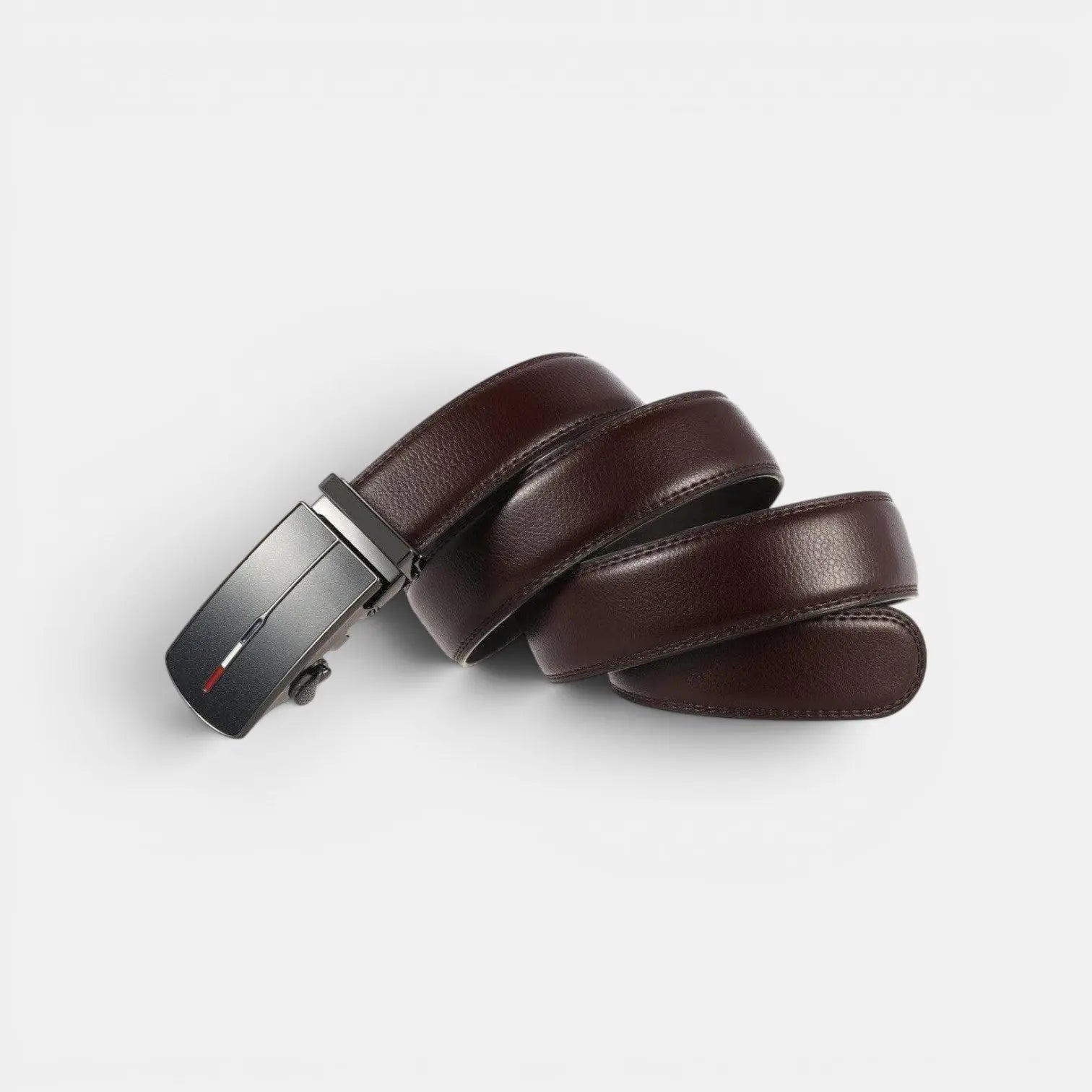 Ceinture Formelle Croûte de Cuir Boucle Automatique Homme | Tavren La Maison de la Ceinture