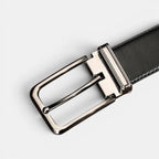 Ceinture Cuir Homme Costume Boucle Ardillon Argentée Élégante | Elvox La Maison de la Ceinture