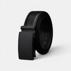 Ceinture Cuir Formelle Homme Boucle Automatique Noire Mat | Nolvax La Maison de la Ceinture