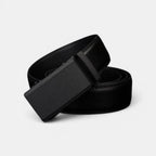 Ceinture Cuir Formelle Homme Boucle Automatique Noire Mat | Nolvax La Maison de la Ceinture