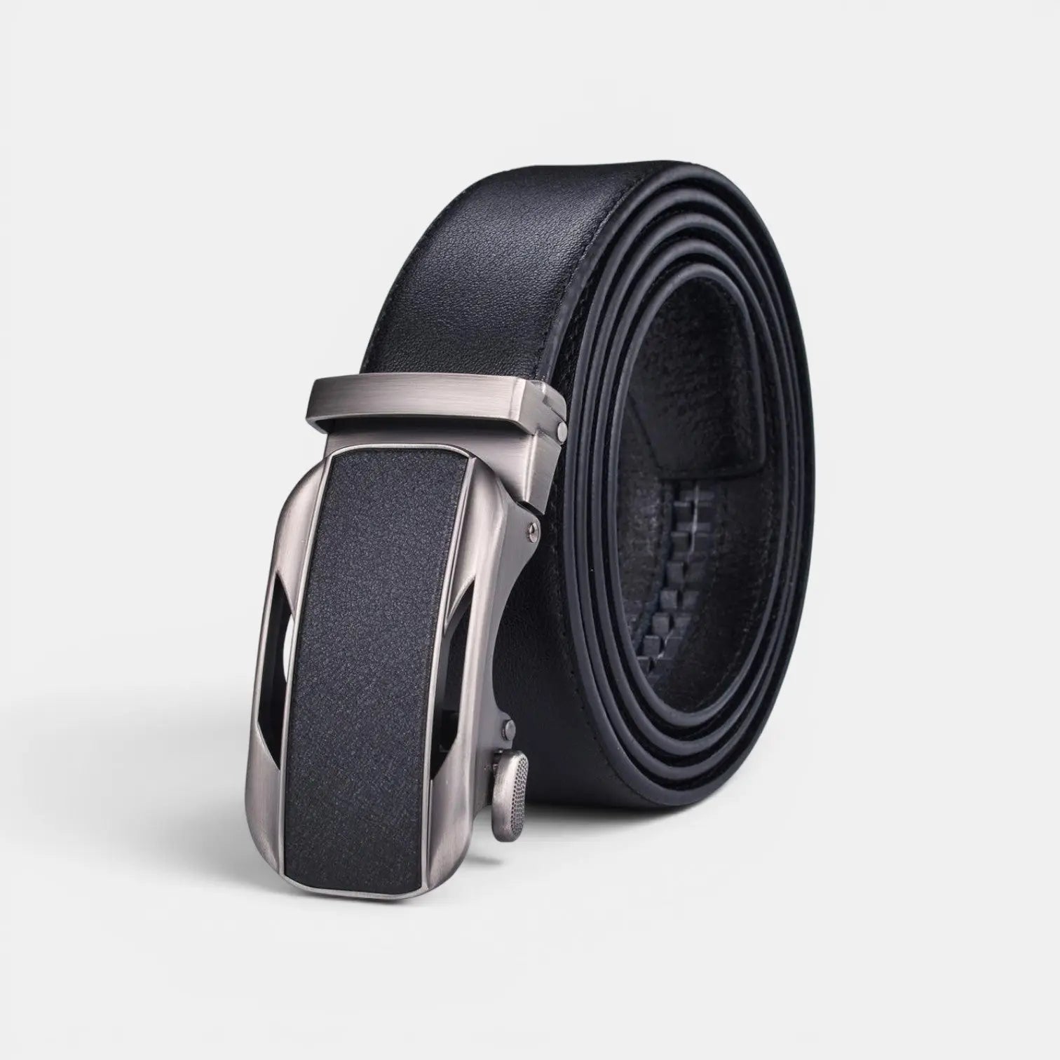 Ceinture Cuir Homme Costume Boucle Automatique Bimatière | Sancvex La Maison de la Ceinture