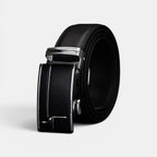 Ceinture Cuir Homme Boucle Automatique Noire | Vandrel