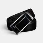 Ceinture Cuir Homme Boucle Automatique Noire | Vandrel