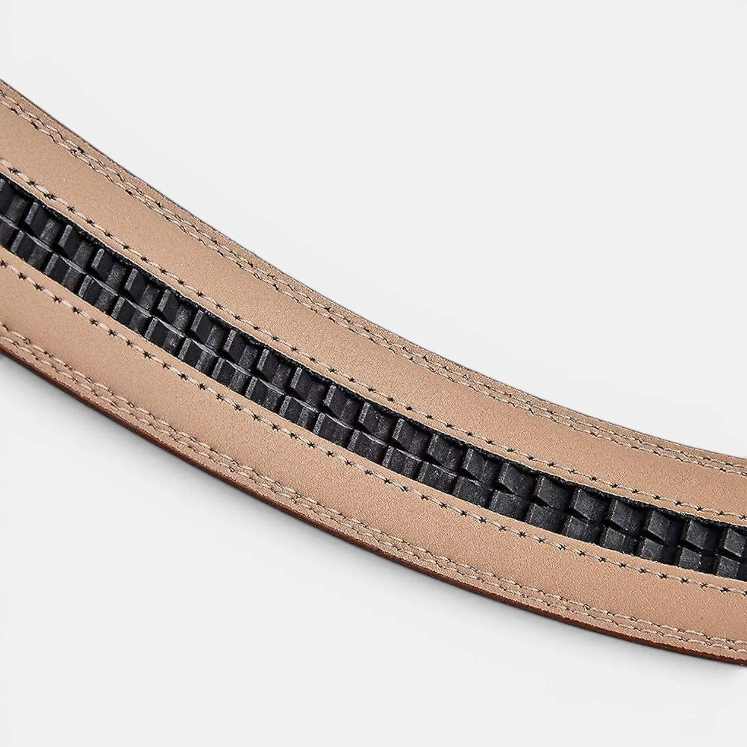 Ceinture Costume Cuir Lisse Automatique Marron Homme | Corvax La Maison de la Ceinture