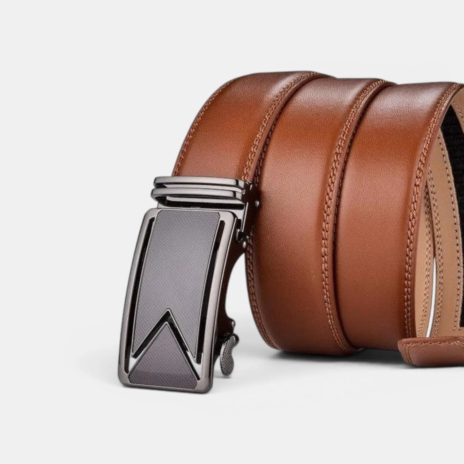 Ceinture en Cuir Formelle Boucle Automatique Homme | Dricav La Maison de la Ceinture