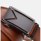 Ceinture en Cuir Formelle Boucle Automatique Homme | Dricav La Maison de la Ceinture
