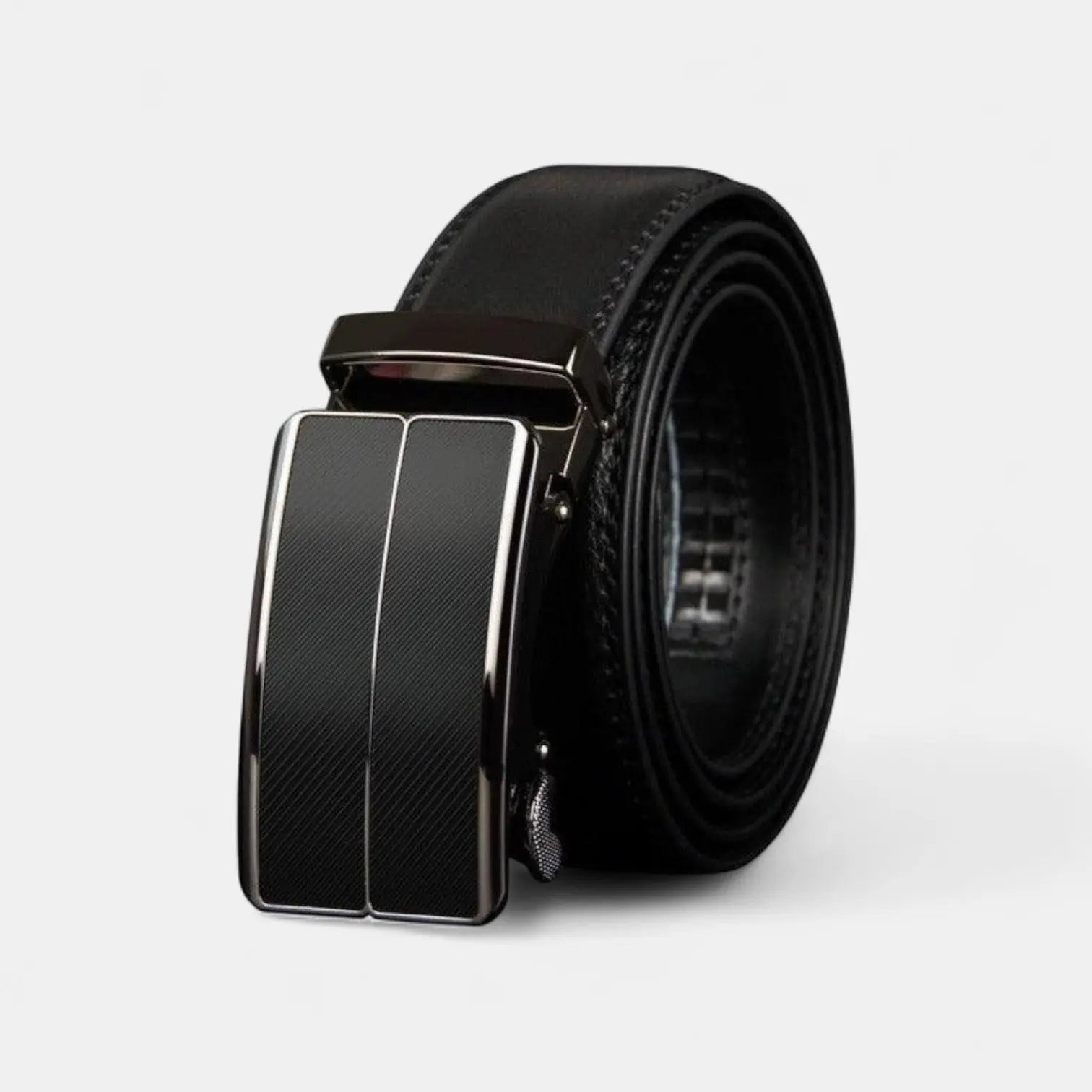 Ceinture Formelle Cuir Boucle Automatique Homme Noire | Zolvex La Maison de la Ceinture