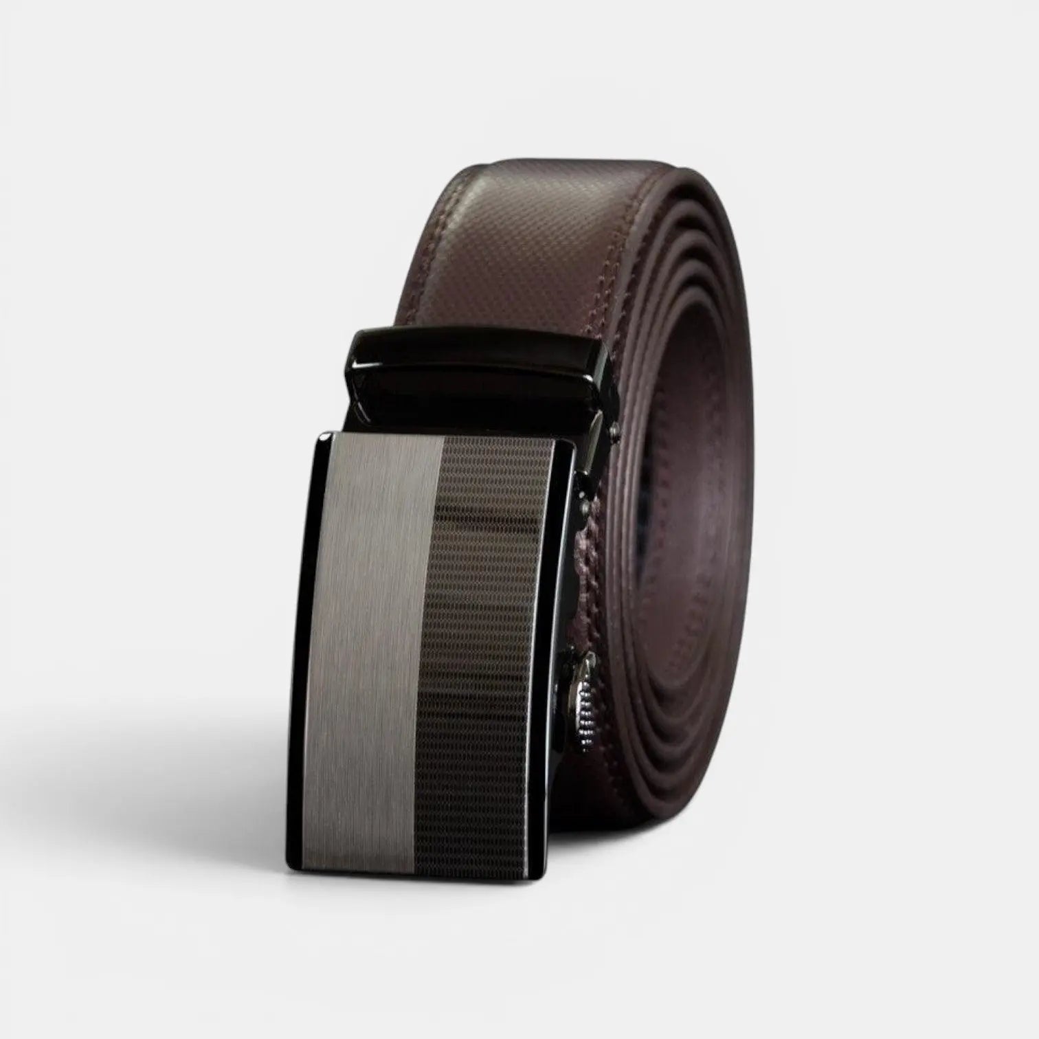 Ceinture Cuir Homme Costume Boucle Automatique Bimatière | Zelvox La Maison de la Ceinture