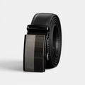 Ceinture Cuir Homme Costume Boucle Automatique Bimatière | Zelvox La Maison de la Ceinture