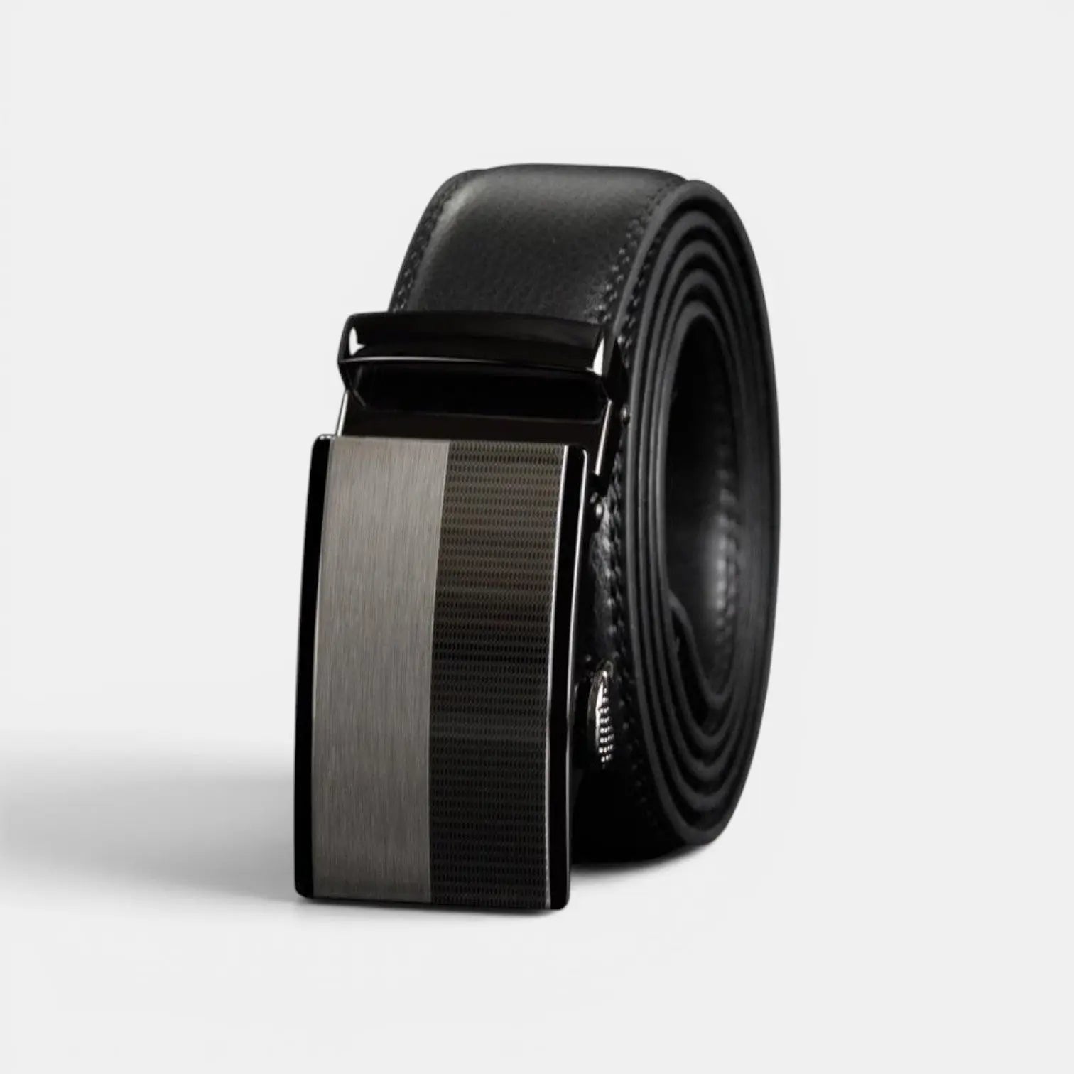 Ceinture Cuir Homme Costume Boucle Automatique Bimatière | Zelvox La Maison de la Ceinture