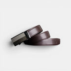 Ceinture Cuir Homme Costume Boucle Automatique Bimatière | Zelvox La Maison de la Ceinture