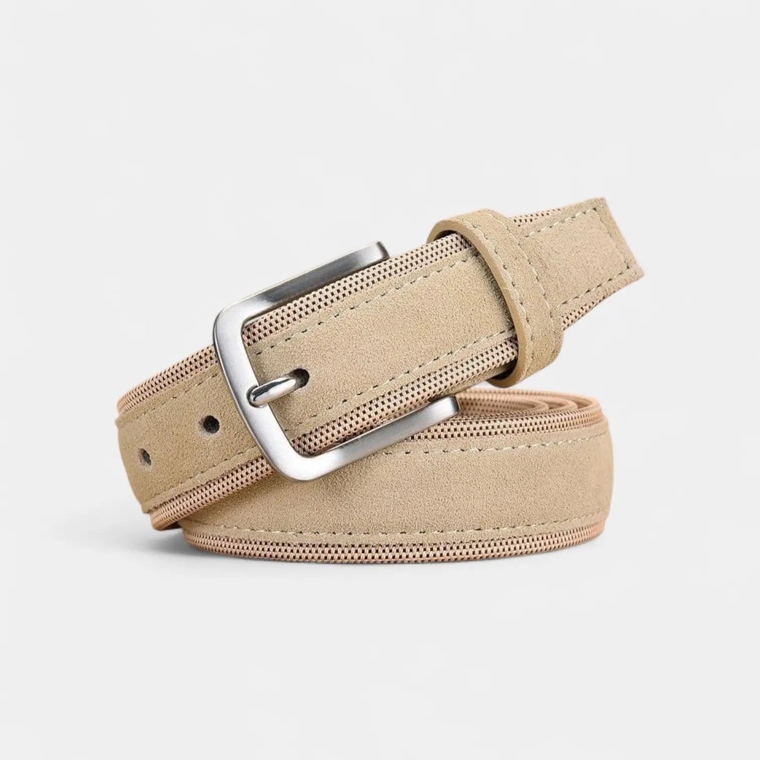 Ceinture Tissu Polyester Daim Homme Boucle Ardillon | Tisdav La Maison de la Ceinture