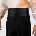 Ceinture de Smoking Soie Homme 14 cm Attache Rapide | Sorvex La Maison de la Ceinture