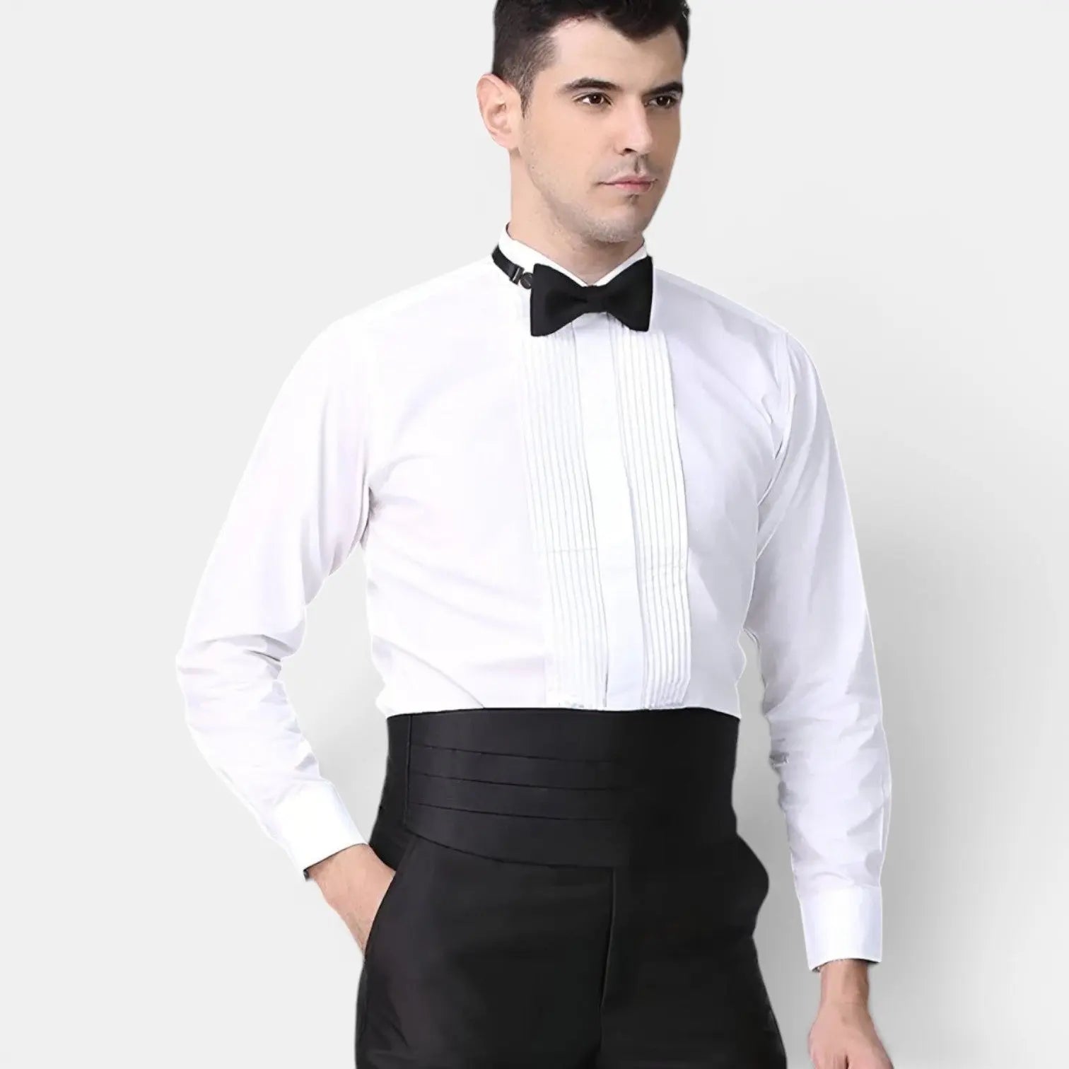 Ceinture de Smoking Soie Homme 14 cm Attache Rapide | Sorvex La Maison de la Ceinture