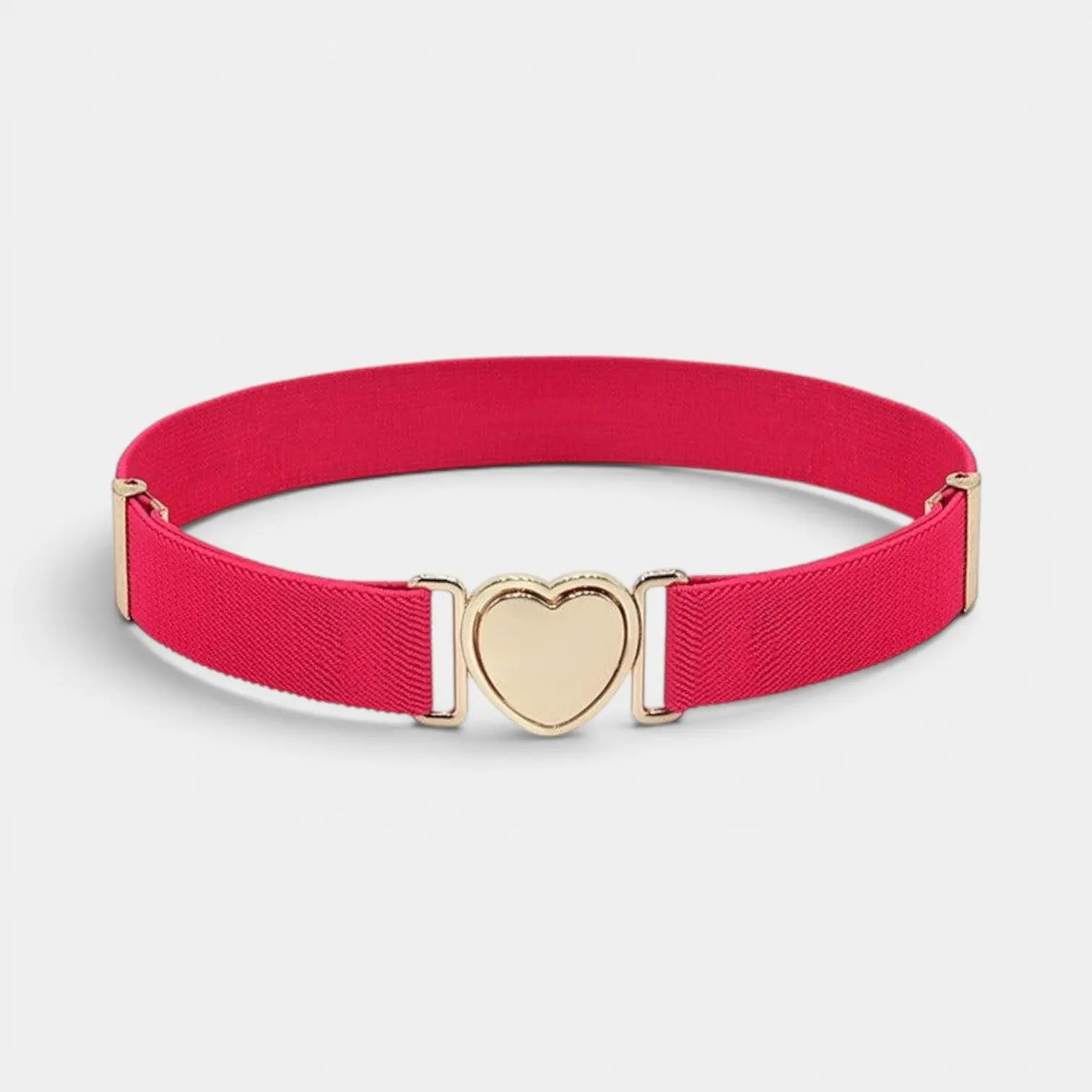 Ceinture Élastique Enfant Fille Boucle Cœur Attache Rapide | Dotrix La Maison de la Ceinture