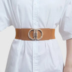 Ceinture Large Élastique Taille Haute Boucle Crochet Femme | Tolvex La Maison de la Ceinture