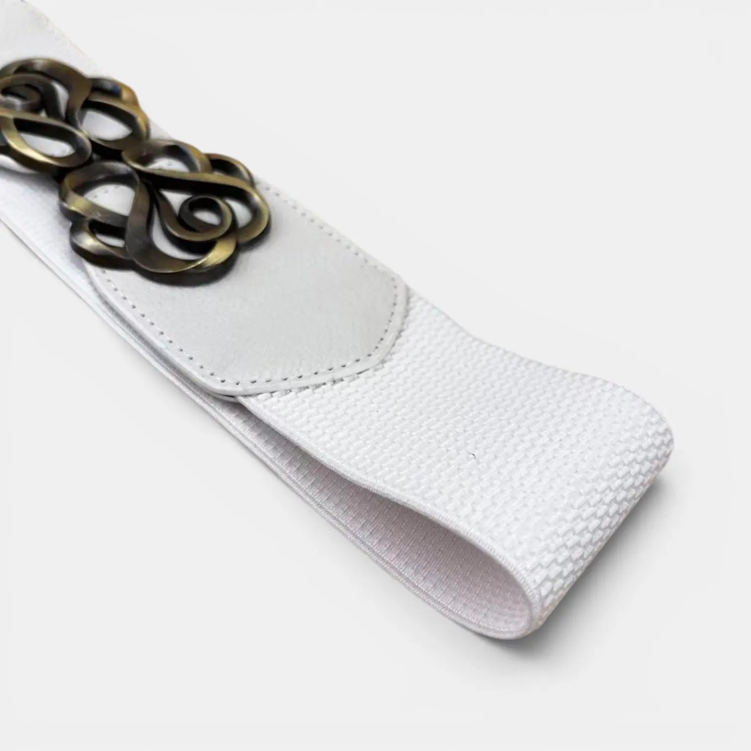 Ceinture Large Élastique Taille Haute Femme Boucle Florale | Tolvex La Maison de la Ceinture
