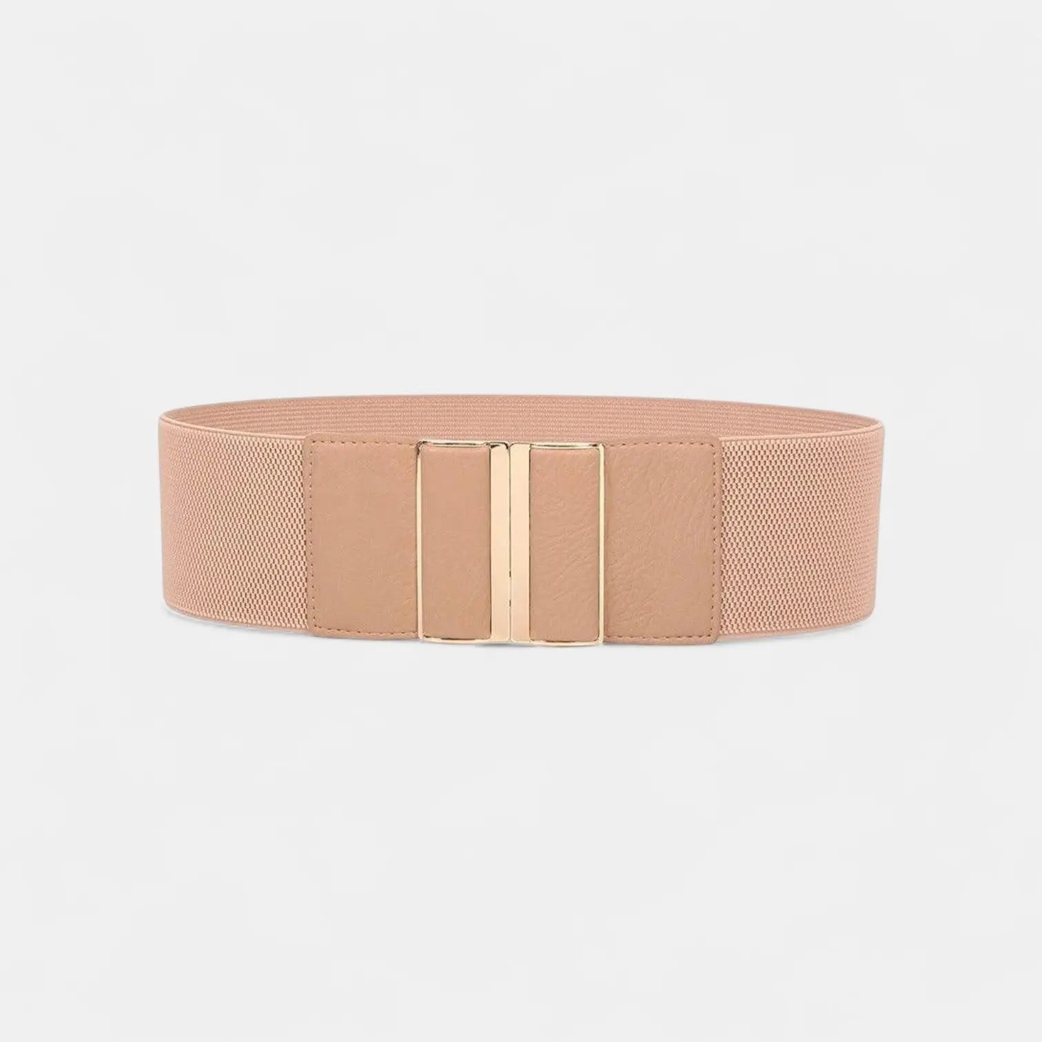 Ceinture Élastique Large Femme Taille Haute Boucle Dorée | Dorvan La Maison de la Ceinture